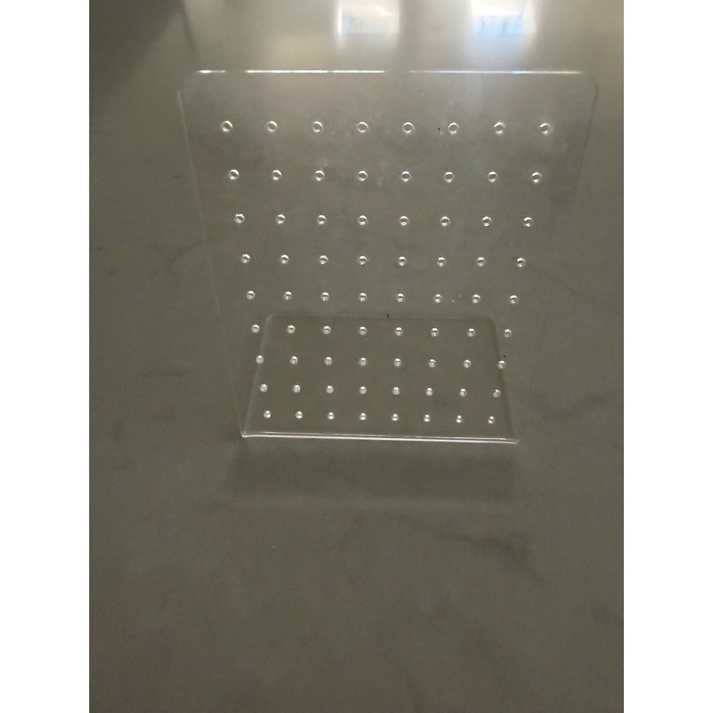 Clear Acrylic Earring Holder Stand Jewelry Display Organizer L-Shape Tabletop